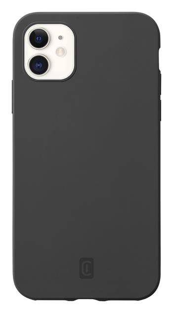Protective silicone cover Cellularline Sensation for Apple iPhone 12, black