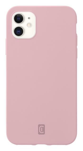 Protective silicone cover Cellularline Sensation for Apple iPhone 12, old pink
