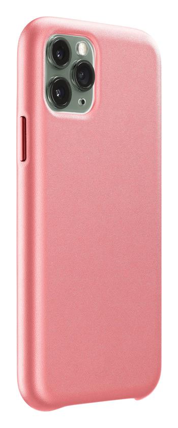 Protective cover Cellularline Elite for Apple iPhone 11 Pro, PU leather, salmon
