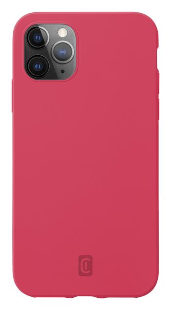 Protective silicone cover Cellularline Sensation for Apple iPhone 12 Max/12 Pro, orange