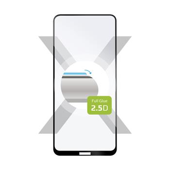 Ochranné tvrzené sklo FIXED Full-Cover pro Nokia 3.4, lepení přes celý displej, černé