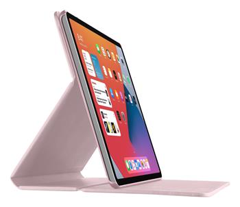 Pouzdro se stojánkem Cellularline Folio pro Apple iPad Air 10,9" (2020), růžový