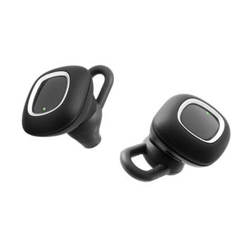 Bluetooth stereo true wireless slúchadlá FIXED Boom, čierna, rozbalené