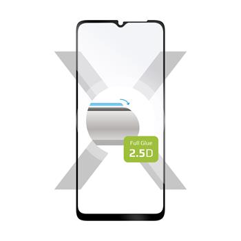 Ochranné tvrdené sklo FIXED Full-Cover pre Samsung Galaxy A32 5G, lepenie cez celý displej, čierne