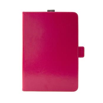 Pouzdro pro 10,1" tablety FIXED Novel se stojánkem a kapsou pro stylus, PU kůže, růžové