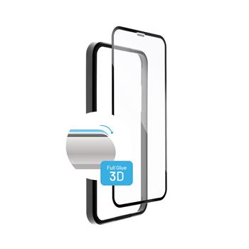 FIXED 3D Full-Cover Schutzglas mit Applikator für Apple iPhone 12 Mini, schwarz