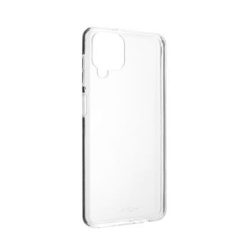 Ultratenké gélové puzdro TPU FIXED Skin pre Samsung Galaxy A12, 0,6 mm, priehľadné