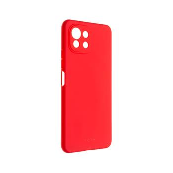 Zadný pogumovaný kryt FIXED Story pre Xiaomi Mi 11 Lite/Mi 11 Lite 5G/11 Lite 5G NE, červený