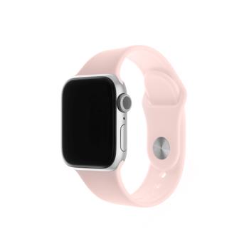FIXED Silicon Strap Set für Apple Watch 42/44/45 mm, pink