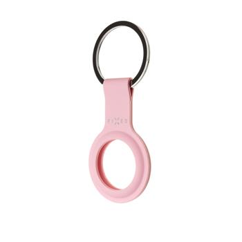 FIXED Silky Ring für Apple AirTag, pink