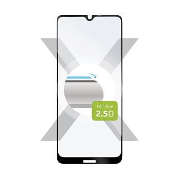 Ochranné tvrdené sklo FIXED Full-Cover pre Nokia G20, lepenie cez celý displej, čierne