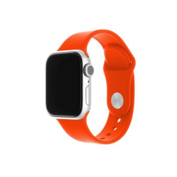 FIXED Silicon Strap Set für Apple Watch 42/44/45 mm, apricot