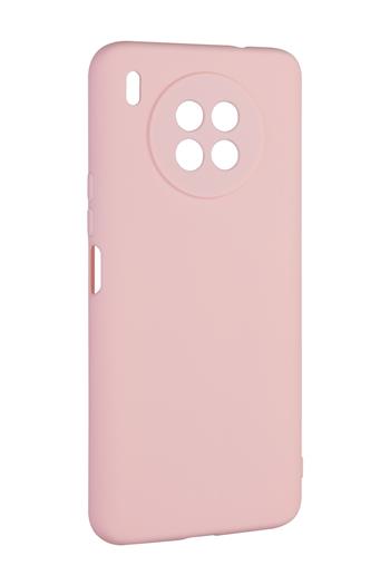 Zadný pogumovaný kryt FIXED Story pre Huawei Nova 8i, ružový