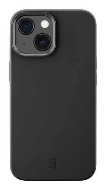 Pschützende Silikonhülle Cellularline Sensation für Apple iPhone 13 Mini, schwarz