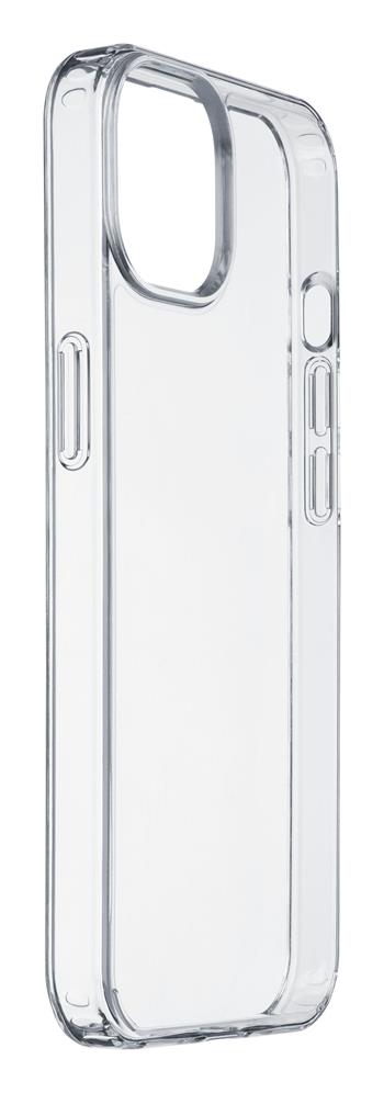 Back clear cover with Cellularline Clear Duo protective frame for Apple iPhone 13