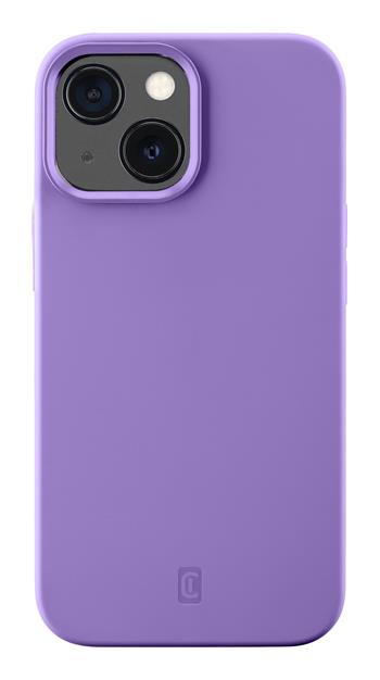 Ochranný silikónový kryt Cellularline Sensation pre Apple iPhone 13, fialový