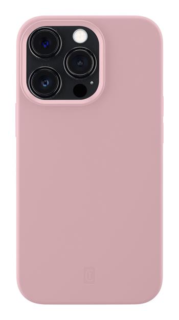 Protective silicone cover Cellularline Sensation for Apple iPhone 13 Pro, old pink