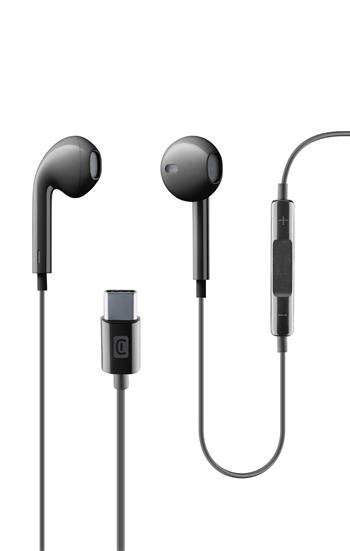 Scellularline ORBIT headphones with USB-C connector, black