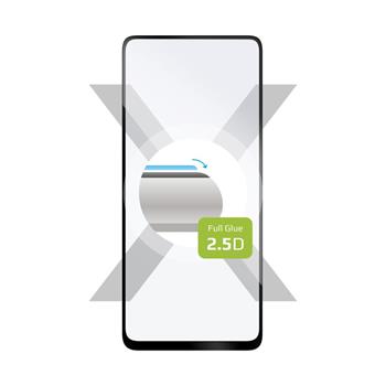 Ochranné tvrzené sklo FIXED Full-Cover pro Realme 9 Pro, lepení přes celý displej, černé