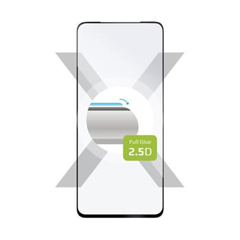 Ochranné tvrzené sklo FIXED Full-Cover pro Xiaomi POCO X4 Pro 5G, lepení přes celý displej, černé