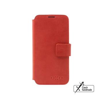 Kožené puzdro typu kniha FIXED ProFit pre Samsung Galaxy M53 5G, červené