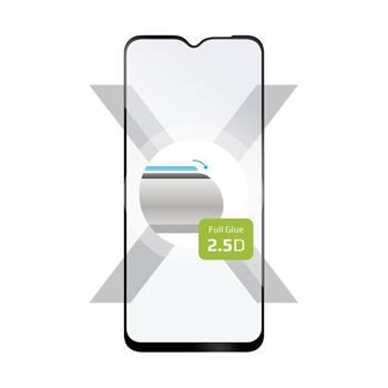 Ochranné tvrdené sklo FIXED Full-Cover pre Samsung Galaxy M13, lepenie cez celý displej, čierne