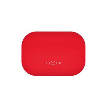 Ultratenké silikónové púzdro FIXED Silky pre Apple AirPods Pro 2/Pro 2 (USB-C), červené