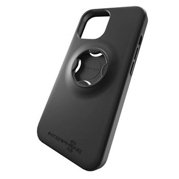 Schutzhülle Interphone QUIKLOX für Apple iPhone 14, schwarz