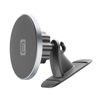 Magnetický držiak Cellularline Touch Mag Adhesive na palubnú dosku s podporou MagSafe, čierny