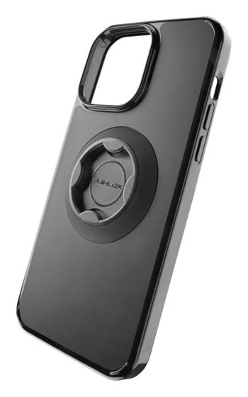 Schutzhülle Interphone QUIKLOX für Apple iPhone 12 PRO MAX, schwarz