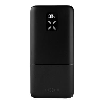FIXED Zen 20 power bank with LCD display and 20W PD output, 20,000 mAh, black, unpacked