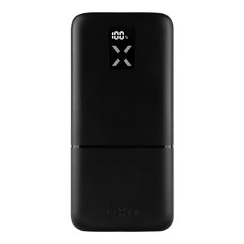 Power bank FIXED Zen 30 with LCD display and PD 20W output, 30,000 mAh, black, unpacked