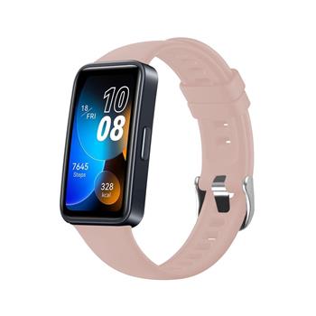 FIXED Silicon Strap für Huawei Band 8/9, pink