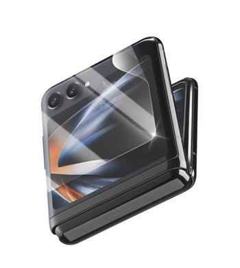 Ochranná fólie displeje Cellularline pro Samsung Galaxy Z Flip5, 2ks v balení