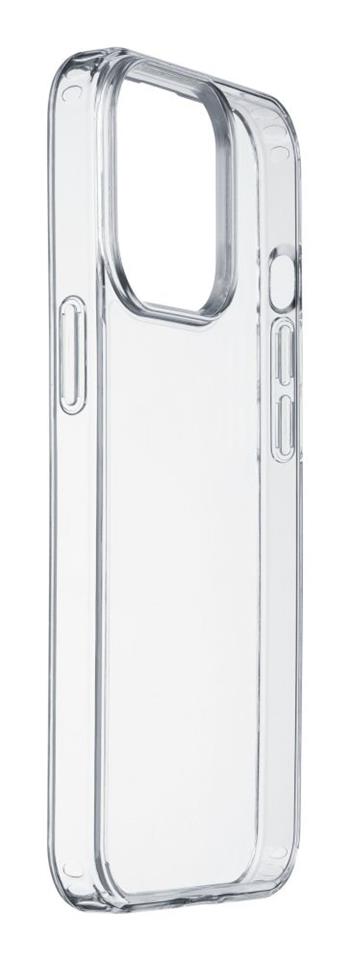 Zadný číry kryt s ochranným rámčekom Cellularline Clear Duo pre Apple iPhone 15 Pro Max