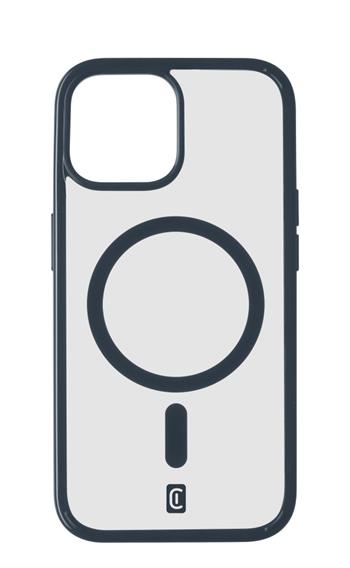 Zadný kryt Cellularline Pop Mag s podporou Magsafe pre Apple iPhone 15 Plus, číry/modrý
