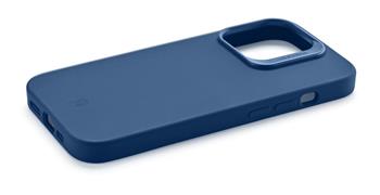 Cellularline Sensation protective silicone cover with MagSafe support for Apple iPhone 15, blue