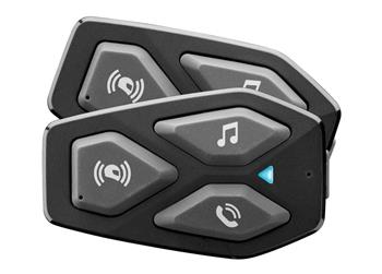 Bluetooth headset pre uzavreté a otvorené prilby Interphone U-COM3, Twin Pack
