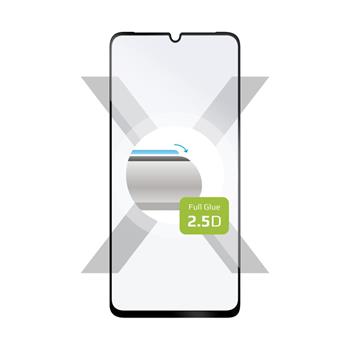 Ochranné tvrzené sklo FIXED Full-Cover pro Samsung Galaxy A15/A15 5G, lepení přes celý displej, černé