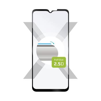 Ochranné tvrdené sklo FIXED Full-Cover pre Samsung Galaxy Xcover 7 5G, lepenie cez celý displej, čierne