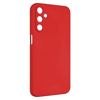 Zadný pogumovaný kryt FIXED Story pre Samsung Galaxy A15/A15 5G, červený