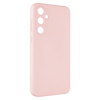 Zadní pogumovaný kryt FIXED Story pro Samsung Galaxy A35 5G, růžový