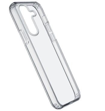 Cellularline Clear Duo Back Clear Cover mit Schutzrahmen für Samsung Galaxy S24