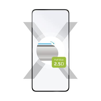 Ochranné tvrzené sklo FIXED Full-Cover pro Nothing Phone (2a), lepení přes celý displej, černé