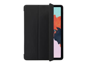 FIXED Padcover+ Hülle für Apple iPad Pro 12,9&quot; (2018-2022) mit Ständer und Federmäppchen, Schwarz